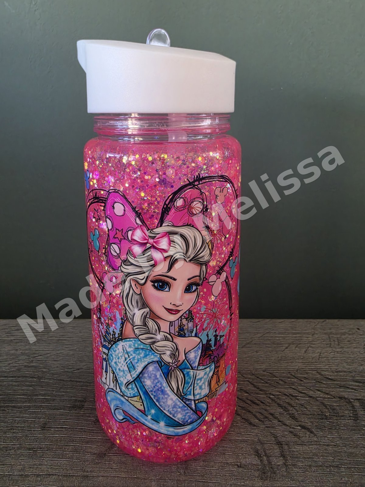 Glitterbeker frozen
