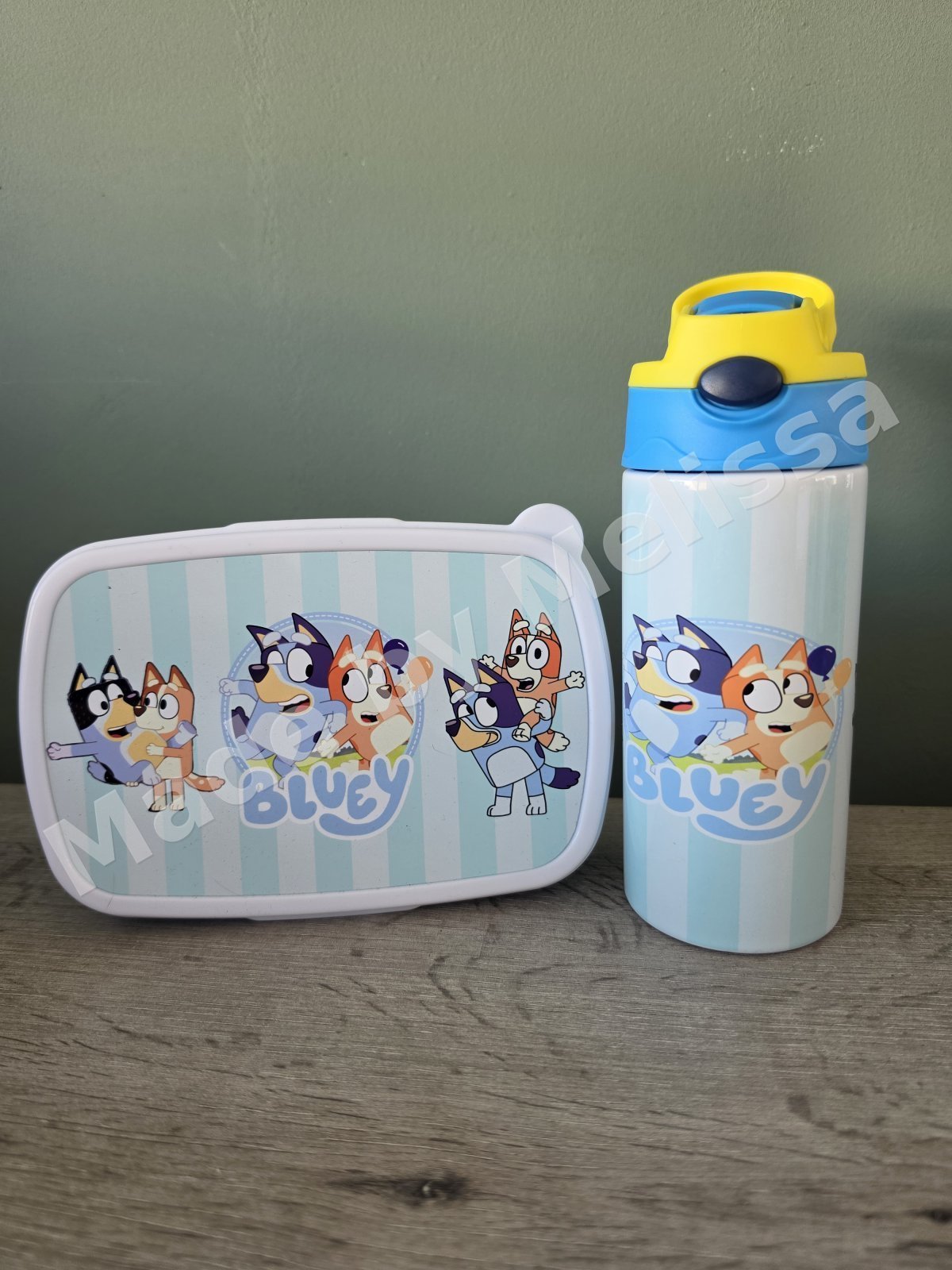 Broodtrommel set bluey