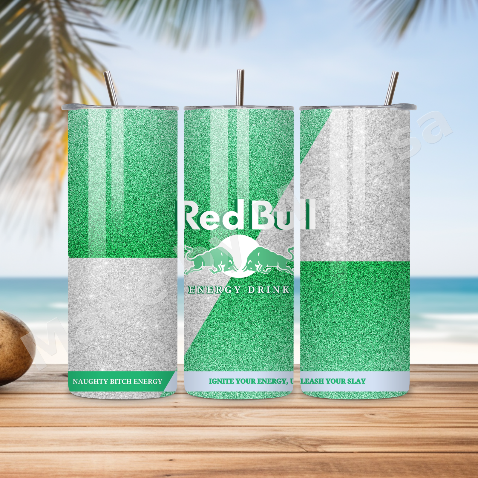 Green & Silver Glitter Edition