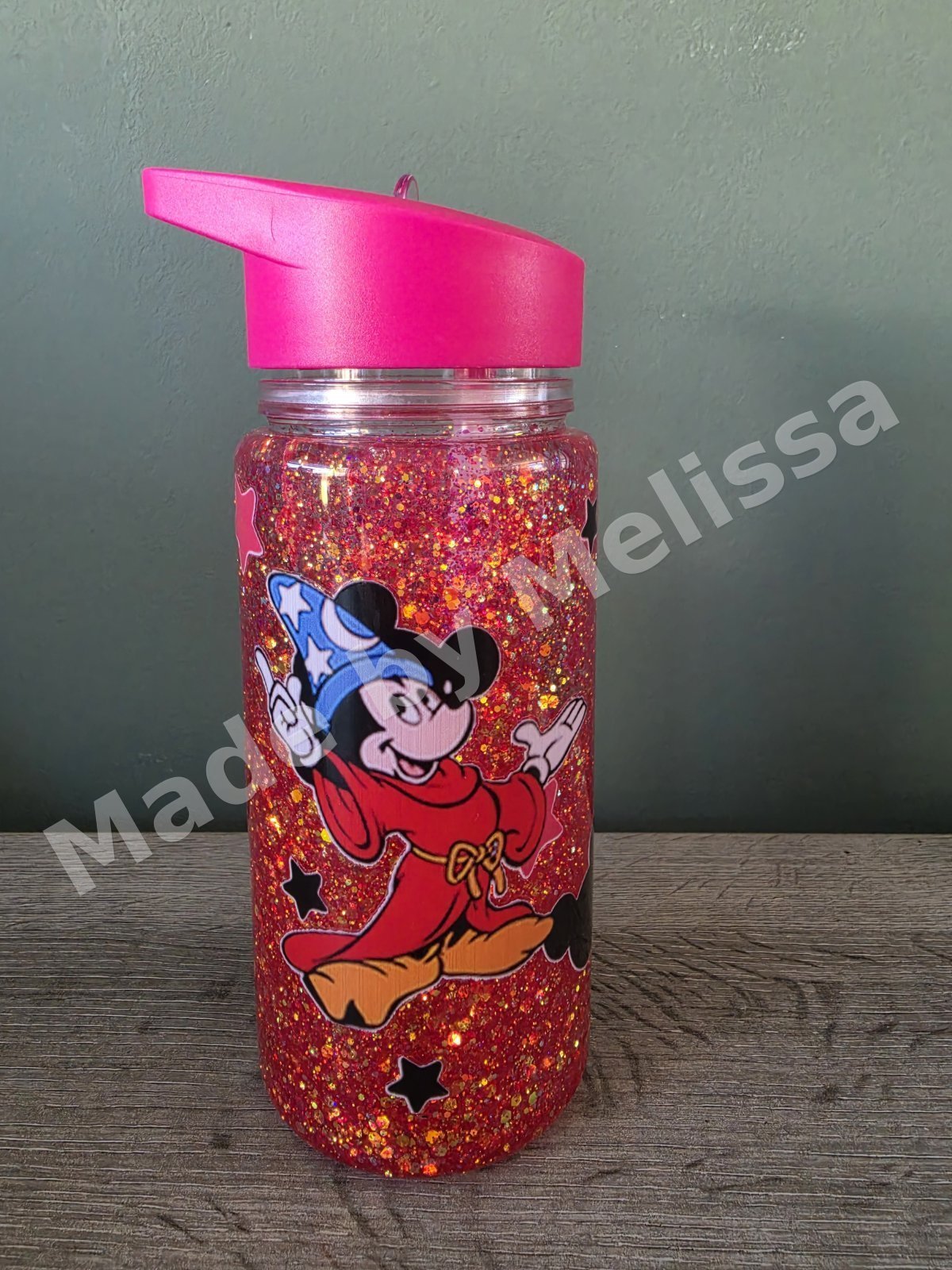 Glitterbeker mickey