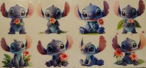 Stitch met bloemen