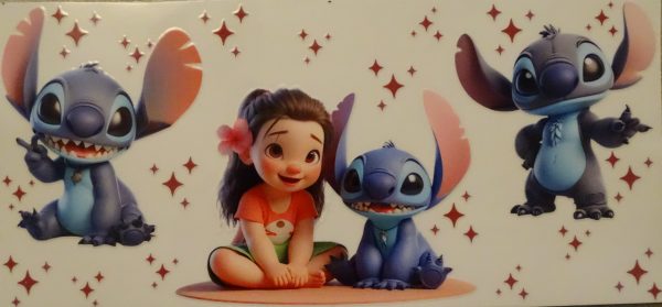 Lilo en stitch met sterren