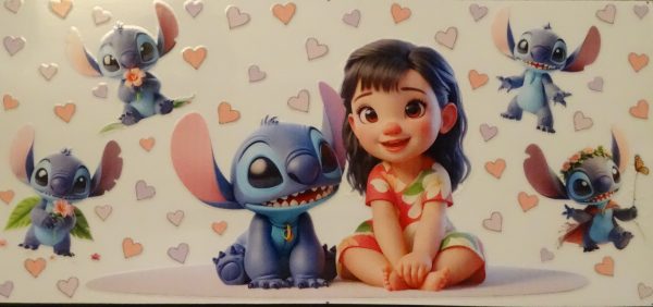 Lilo en stitch met hartjes