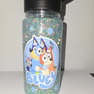 Bluey Glitterbeker – Samen drinken is dubbel zo leuk